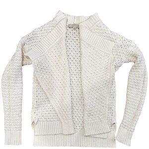 Loft open front cardigan, medium